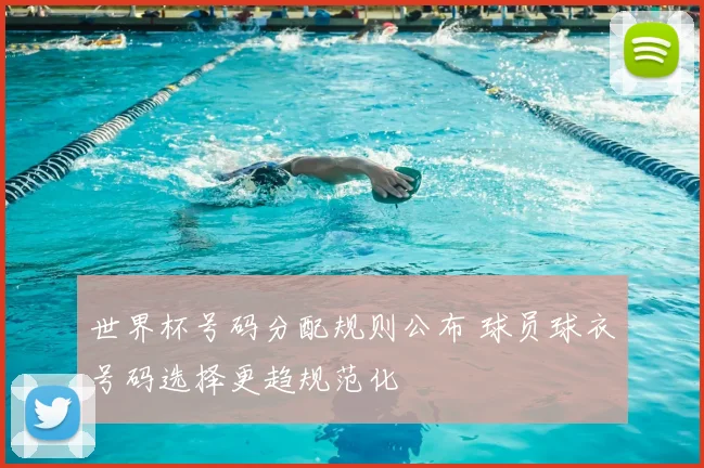 世界杯号码分配规则公布 球员球衣号码选择更趋规范化