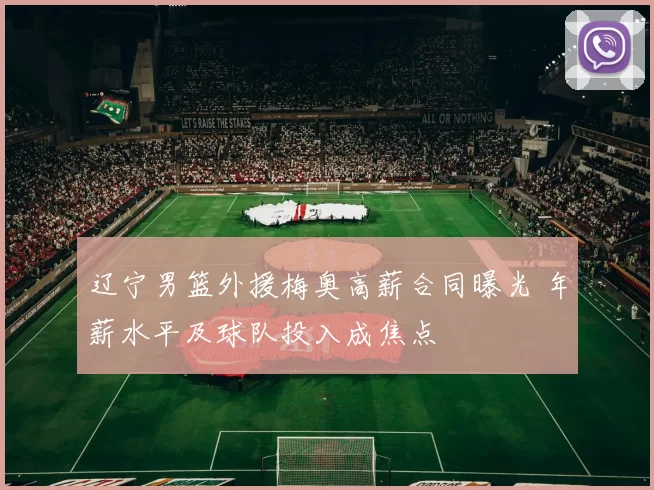 辽宁男篮外援梅奥高薪合同曝光 年薪水平及球队投入成焦点
